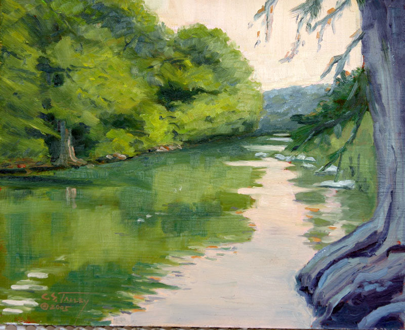 Pedernales River by C.S Talley